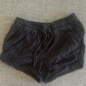 American Eagle Outfitters Black Athletic Shorts